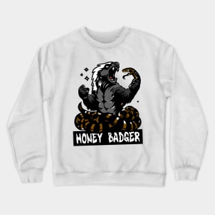 Honey Badger Crewneck Sweatshirt